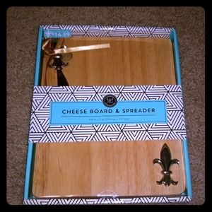 NWT Cheese board and spreader.
